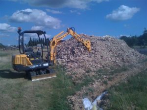 Drainage réalisé par Terrassement du Lauragais