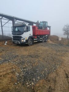 Transport engin de chantier